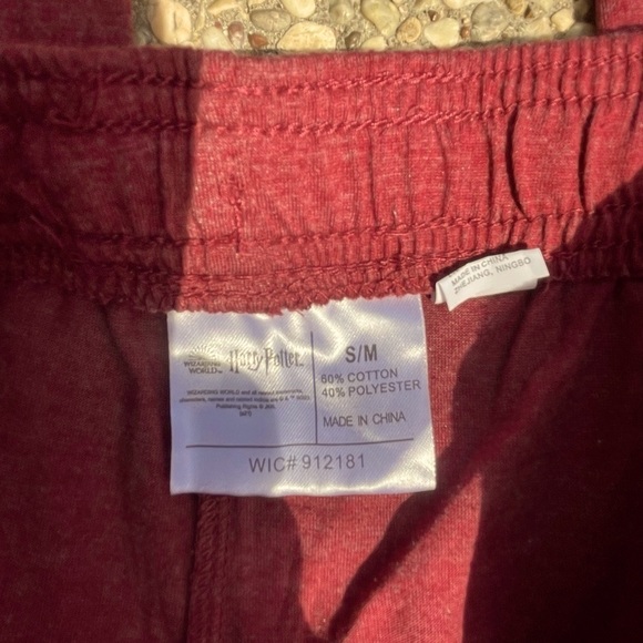 Harry Potter, lightweight, long, red, Pajama Pants, Size S/M - Picture 4 of 4